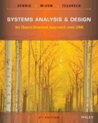 صورة الغلاف: Systems Analysis and Design: An Object Oriented Approach with UML 5th edition 9781118804674