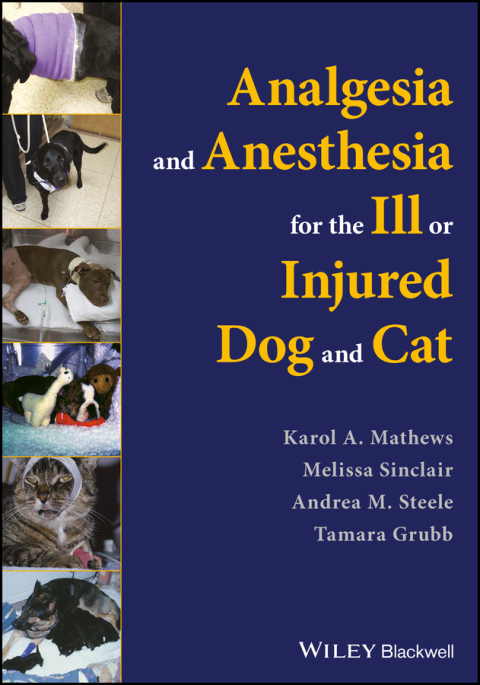 Cover image for book Analgesia and Anesthesia for the Ill or Injured Dog and Cat