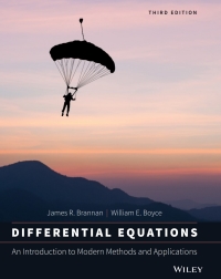 صورة الغلاف: Differential Equations: An Introduction to Modern Methods and Applications 3rd edition 9781118531778