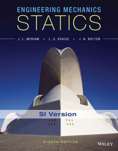 Cover image for book Engineering Mechanics: Statics, SI Version
