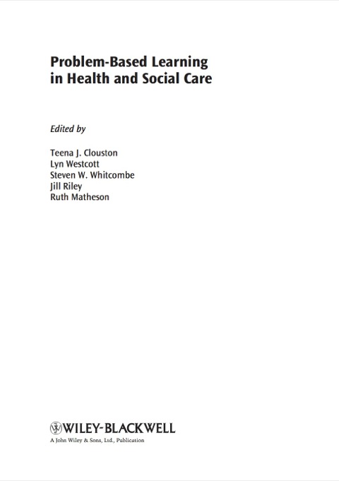 Cover image for book Problem Based Learning