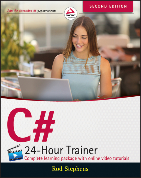Cover image for book C# 24-Hour Trainer
