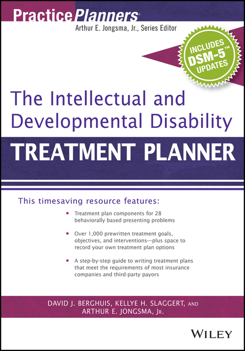 The Intellectual and Developmental Disability Treatment Planner, with DSM 5 Updates 