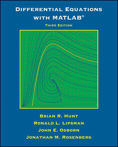 Differential Equations with Matlab 