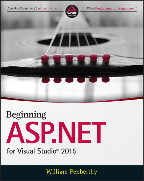 Cover image for book Beginning ASP.NET for Visual Studio 2015