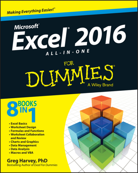 Cover image for book Excel 2016 All-in-One For Dummies