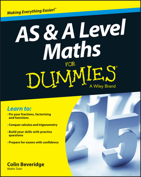 Cover image for book AS and A Level Maths For Dummies