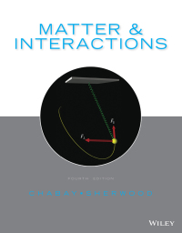 Cover image: Matter and Interactions 4th edition 9781118875865