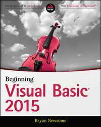 Cover image: Beginning Visual Basic 2015 1st edition 9781119092117