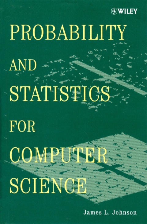 Cover image for book Probability and Statistics for Computer Science
