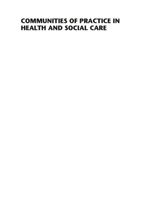 Cover image for book Communities of Practice in Health and Social Care