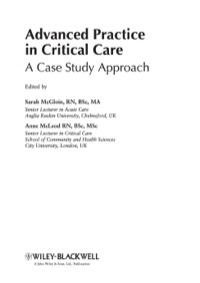 advanced practice in critical care a case study approach