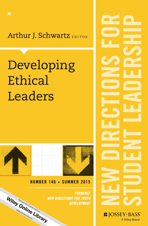 Cover image for book Developing Ethical Leaders: New Directions for Student Leadership, Number 146