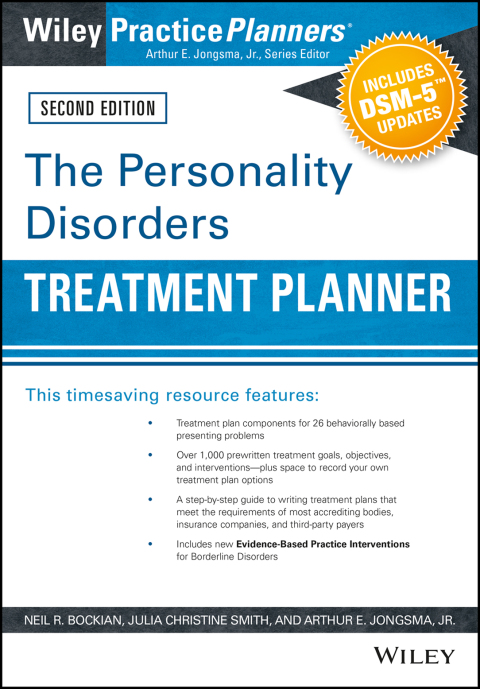 The Personality Disorders Treatment Planner: Includes DSM-5 Updates 