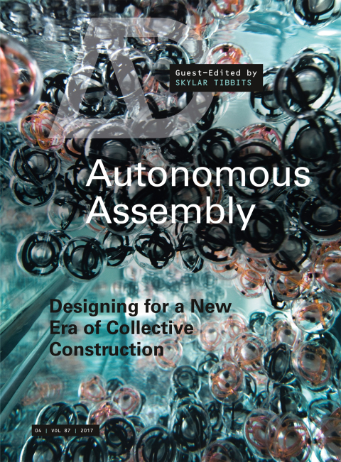 Cover image for book Autonomous Assembly: Designing for a New Era of Collective Construction