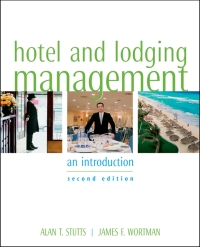 HOTEL AND LODGING MANAGEMENT AN INTRODUCTION
