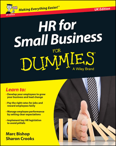 Cover image for book HR for Small Business For Dummies - UK, UK Edition