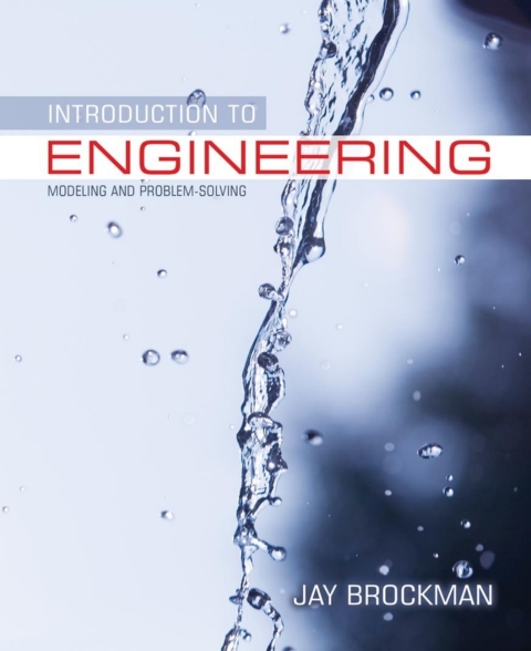 Cover image for book Introduction to Engineering: Modeling and Problem Solving
