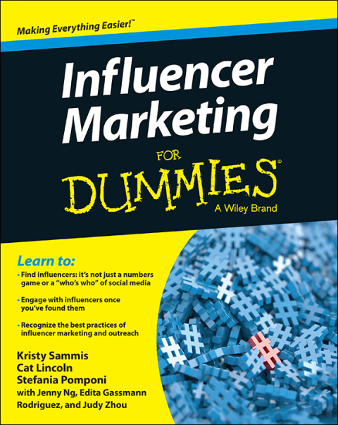 Cover image for book Influencer Marketing For Dummies