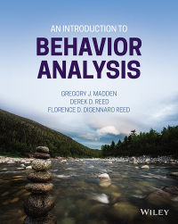 Cover image: An Introduction to Behavior Analysis 1st edition 9781119126539