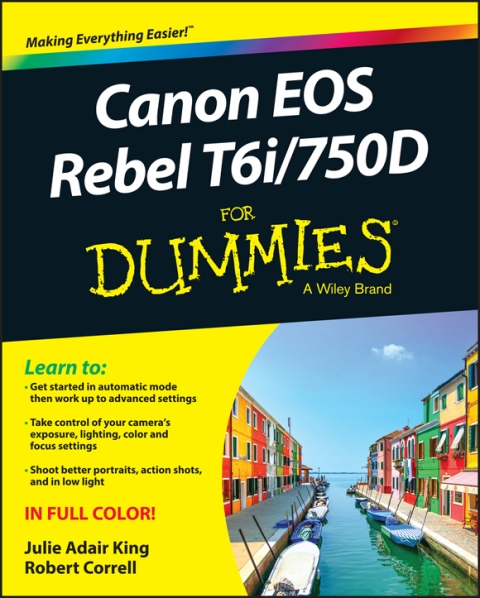 Cover image for book Canon EOS Rebel T6i / 750D For Dummies
