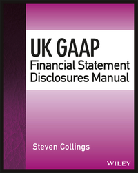 Cover image: UK GAAP Financial Statement Disclosures Manual 1st edition 9781119132752