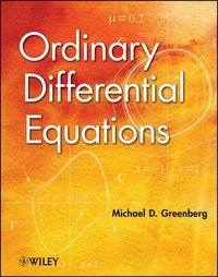 صورة الغلاف: Ordinary Differential Equations 1st edition 9781118230022