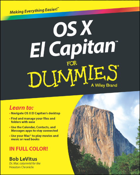 Cover image for book OS X El Capitan For Dummies