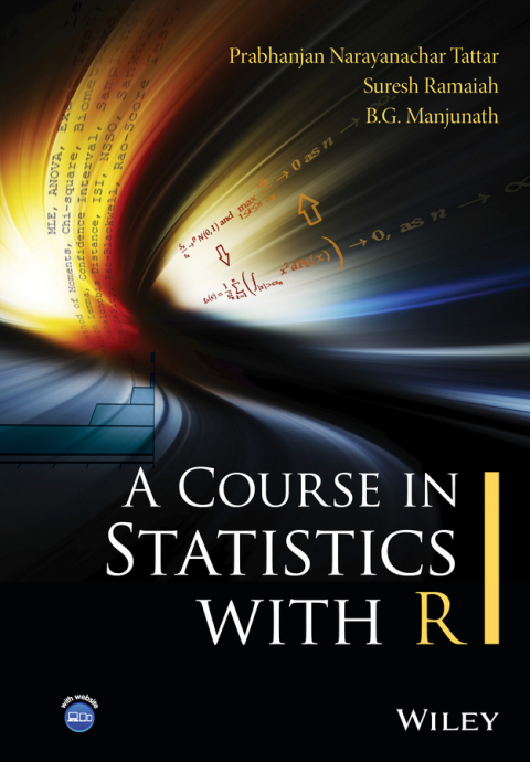 Cover image for book A Course in Statistics with R