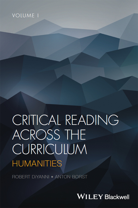 Cover image for book Critical Reading Across the Curriculum: Humanities, Volume 1