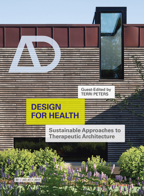 Cover image for book Design for Health: Sustainable Approaches to Therapeutic Architecture