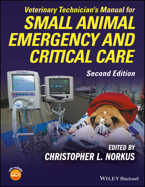 Cover image for book Veterinary Technician's Manual for Small Animal Emergency and Critical Care