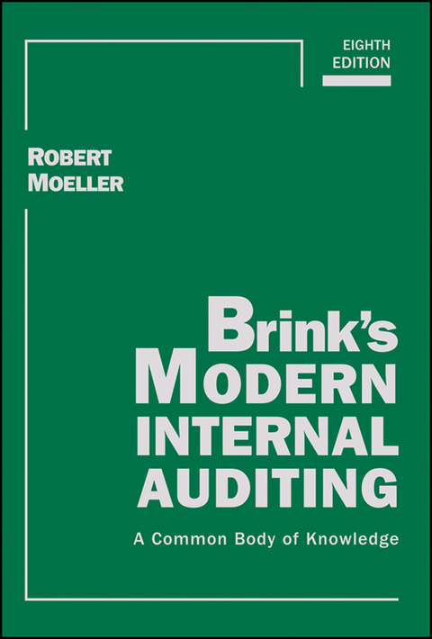Cover image for book Brink's Modern Internal Auditing: A Common Body of Knowledge