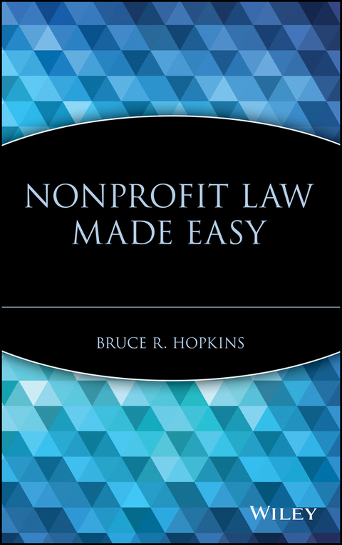 Cover image for book Nonprofit Law Made Easy