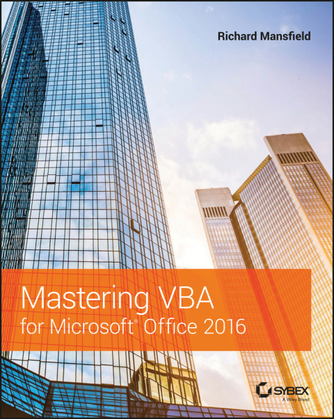 Cover image for book Mastering VBA for Microsoft Office 2016