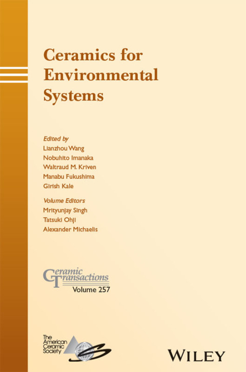 Cover image for book Ceramics for Environmental Systems