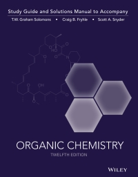 Imagen de portada: Organic Chemistry, Student Study Guide & Solutions Manual 12th edition 9781119077329