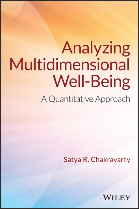 Cover image for book Analyzing Multidimensional Well-Being: A Quantitative Approach