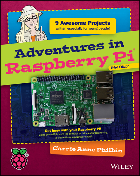 Cover image for book Adventures in Raspberry Pi