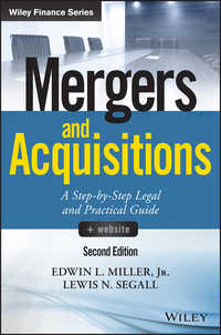 Cover image: Mergers and Acquisitions: A Step-by-Step Legal and Practical Guide +Website 2nd edition 9781119265412