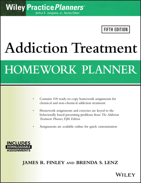 Addiction Treatment Homework Planner 