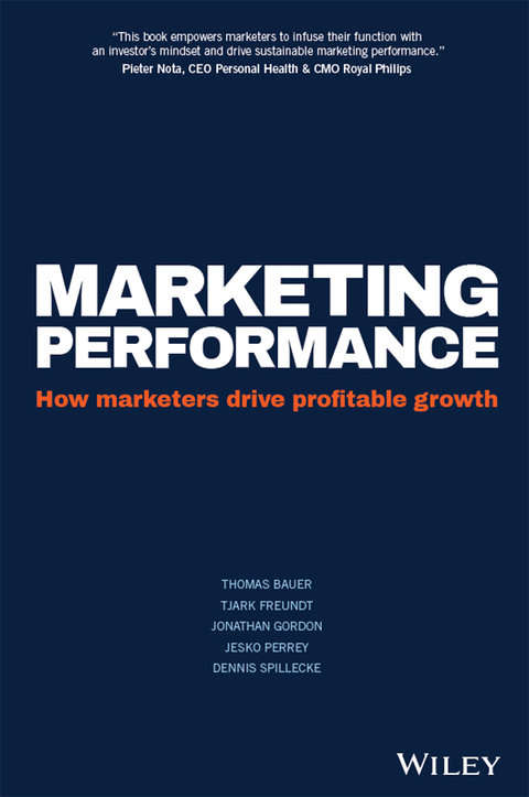 Cover image for book Marketing Performance: How Marketers Drive Profitable Growth