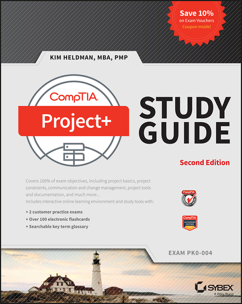 Cover image for book CompTIA Project+ Study Guide: Exam PK0-004