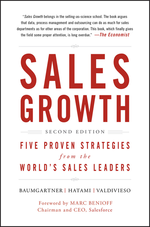 Cover image for book Sales Growth: Five Proven Strategies from the World's Sales Leaders