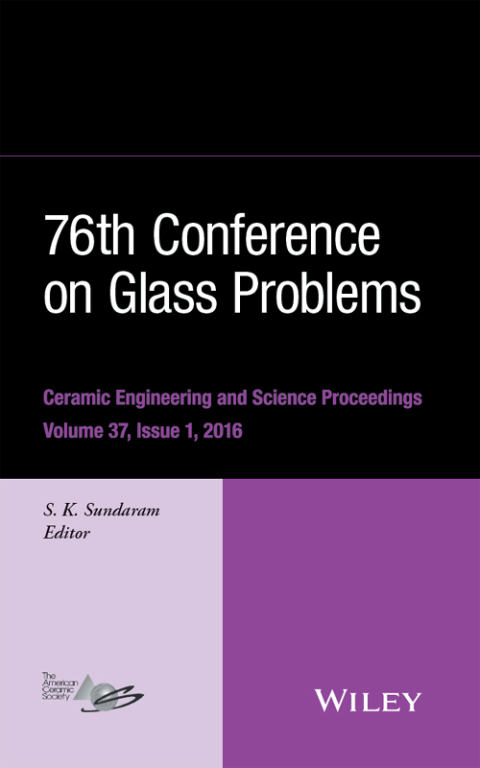 Cover image for book 76th Conference on Glass Problems, Version A