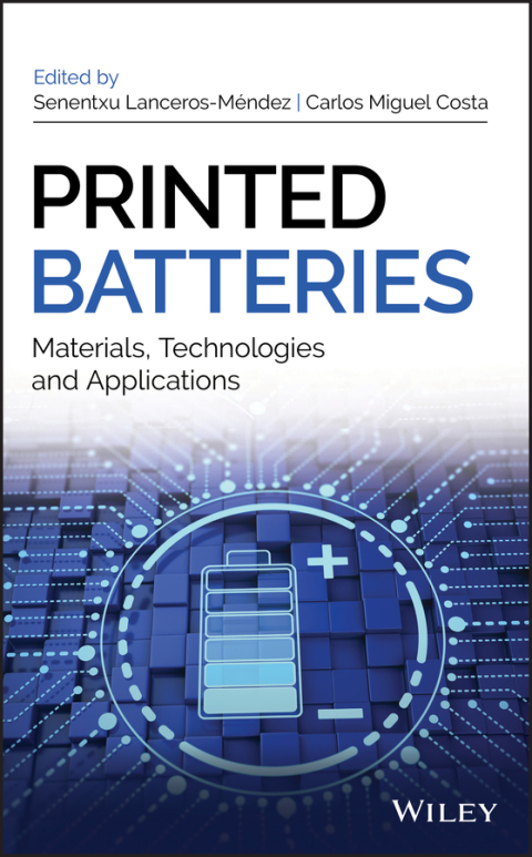 Cover image for book Printed Batteries: Materials, Technologies and Applications