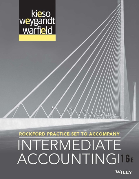 Cover image for book Rockford Practice Set to accompany Intermediate Accounting