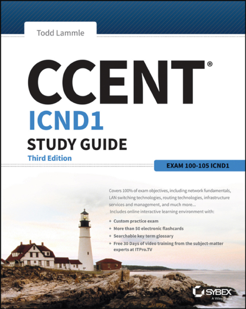 Cover image for book CCENT ICND1 Study Guide: Exam 100-105