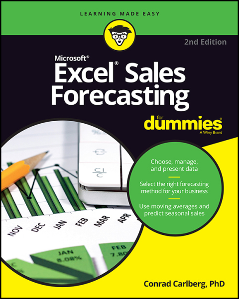 Cover image for book Excel Sales Forecasting For Dummies