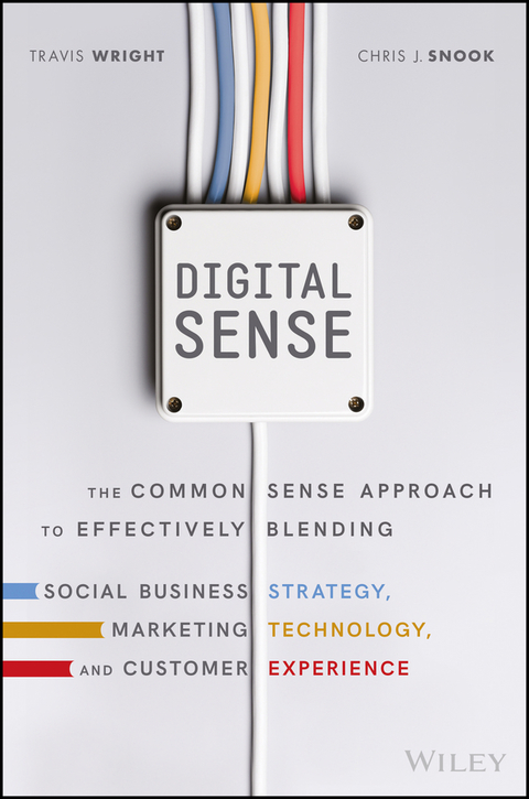 Cover image for book Digital Sense: The Common Sense Approach to Effectively Blending Social Business Strategy, Marketing Technology, and Customer Experience